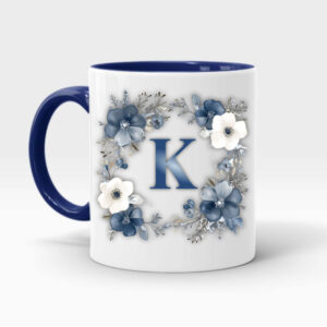 Customized English Name Mug (Blue)
