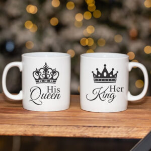 Customized Couple Mugs (King-Queen)