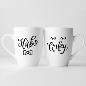 Customized Couple Mugs (Hubs-Wifey)